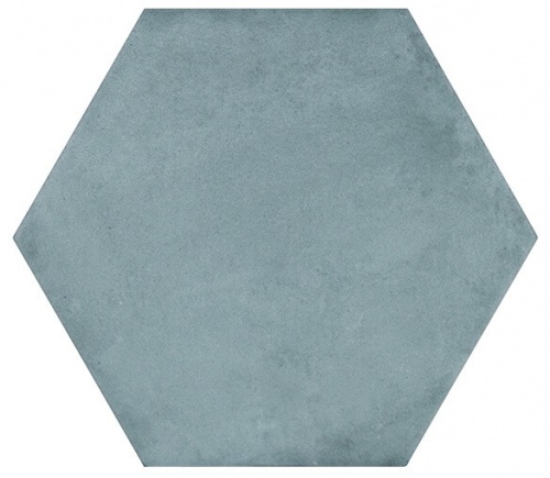 Ca Pietra Medina Hexagon Porcelain Aqua